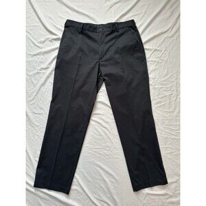 Nike Golf Pants Mens 36x32 Gray Pinstripe Dri-FIT Performance Stretch Tech